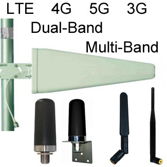 LTE 4G 5G 3G GSM Cellular MultiBand Antennas